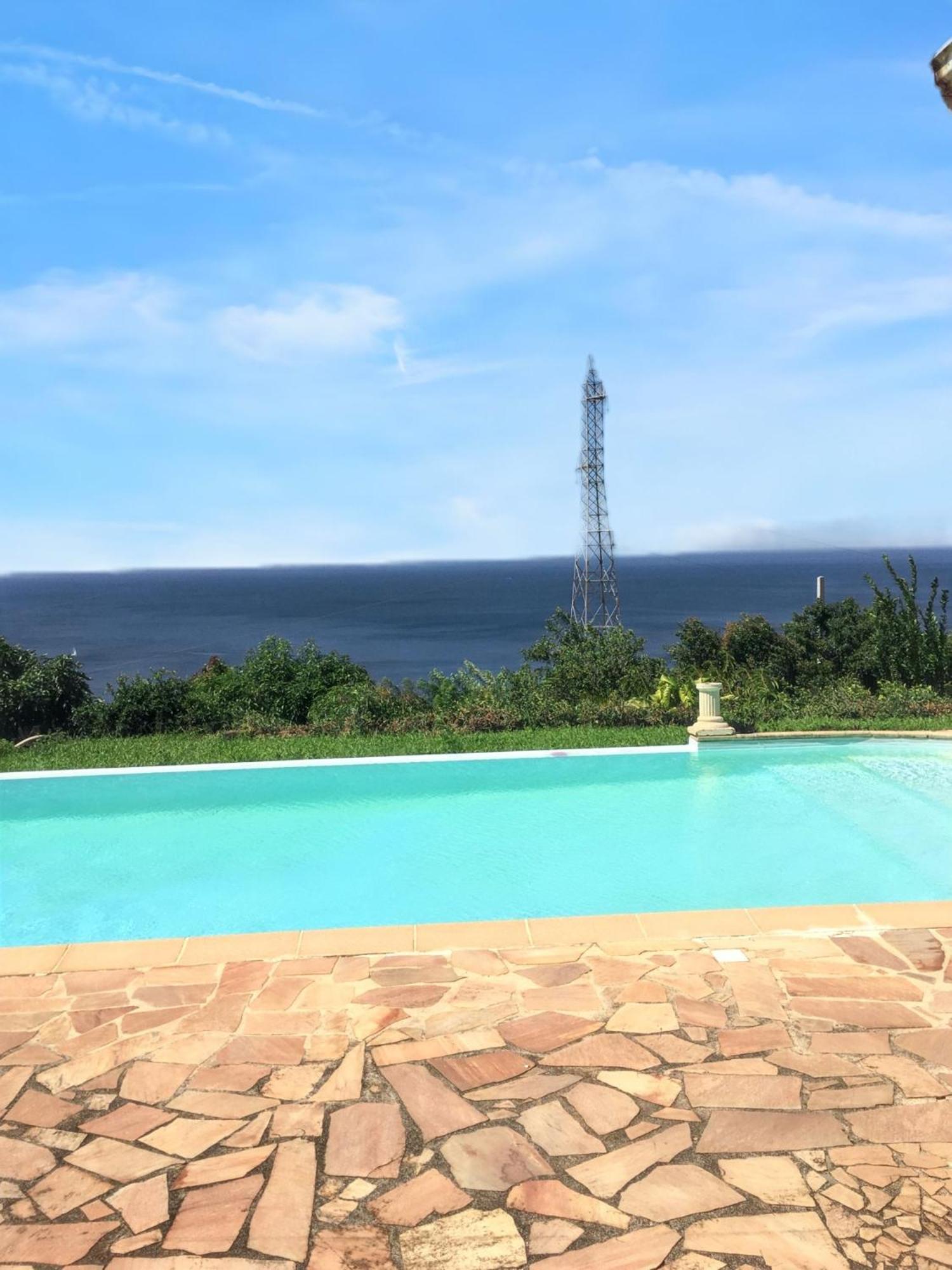 Villa Carbet: Seaside 3-Bedroom with Private Pool and Garden Le Carbet Exterior photo